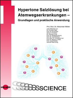 cover image of Hypertone Salzlösung bei Atemwegserkrankungen--Grundlagen und praktische Anwendung